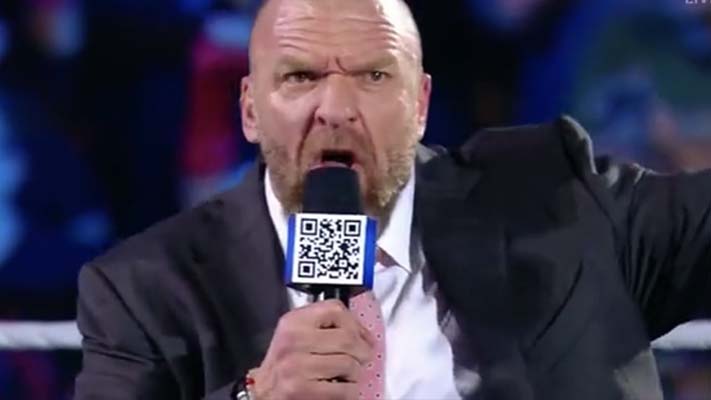 White Rabbit Qr Code Revealed On Wwe Smackdown During Triple Hs Promo