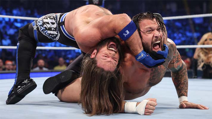 Backstage News On What WWE Was Considering For AJ Styles Vs Karrion