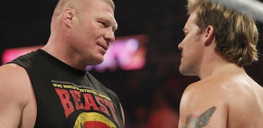 Big Backstage Altercation Between Brock Lesnar And Chris Jericho At WWE ...