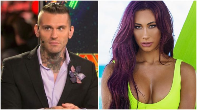 wwe commentator corey graves carmella