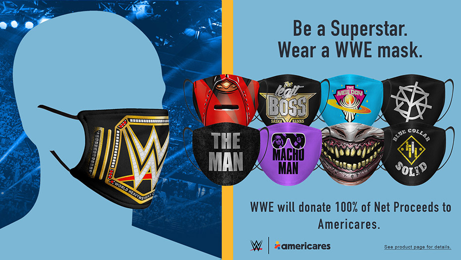 Wweshop Selling New Face Masks Pwmania Com