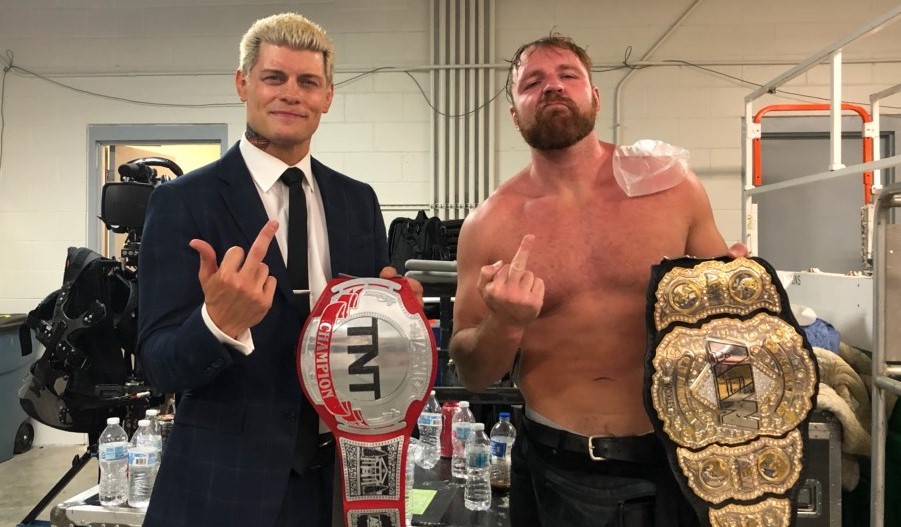 Photo: Jon Moxley and Cody Rhodes Pose Together After AEW Double or ...