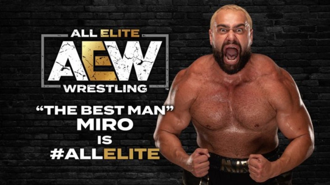 rusev aew debut