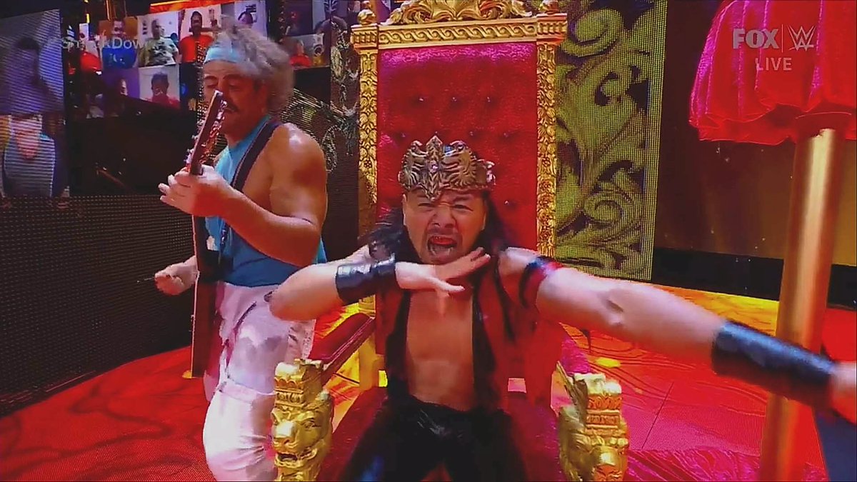 Step aside King Corbin, Shinsuke Nakamura is the true king of WWE