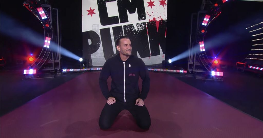 aew upper deck cm punk