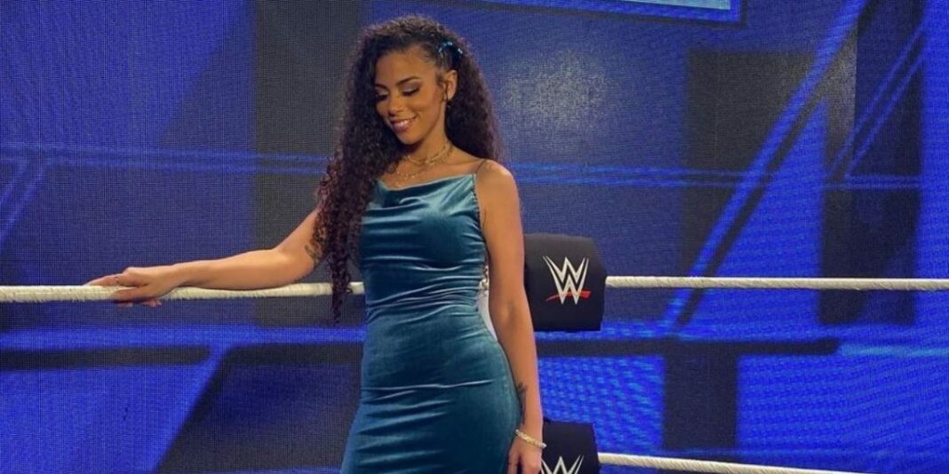 Samantha Irvin Called Up To Main WWE Roster, Backstage Video and Photos ...