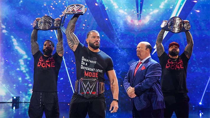 Roman Reigns Says There May Never Be Another Six-Man Tag Match With The ...