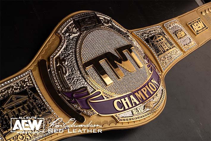 PHOTOS: New AEW TNT Title Belt Revealed - PWMania - Wrestling News