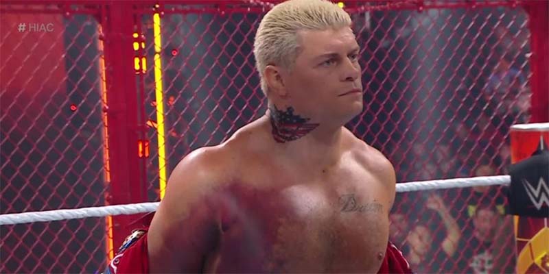 PHOTOS: Cody Rhodes Reveals Bruising Progression of His Torn Pec ...