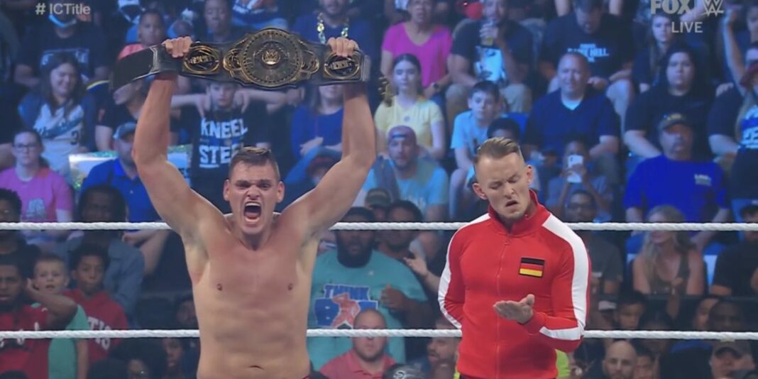 Gunther Crowned WWE Intercontinental Champion On SmackDown - PWMania ...