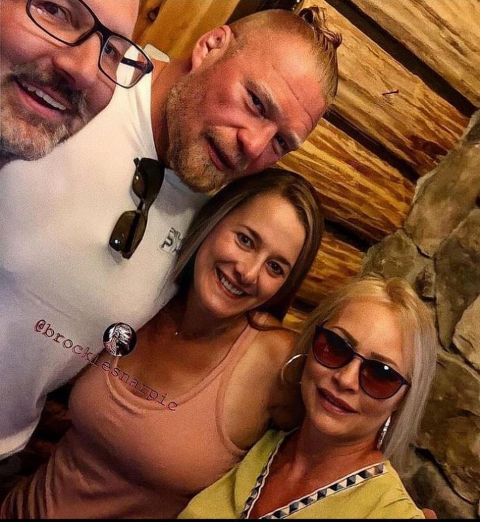 Recent Photo of Sable With Her Husband Brock Lesnar PWMania