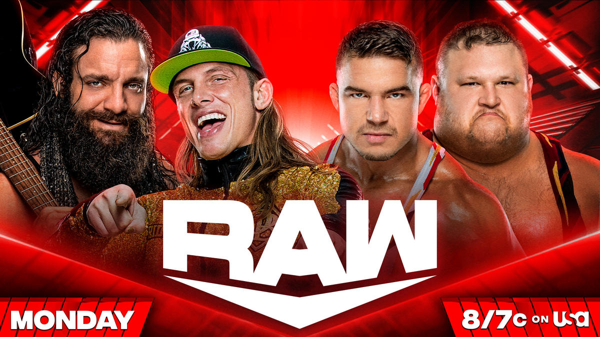 Riddle & Elias vs. Alpha Academy Added To WWE Raw Lineup For Monday ...