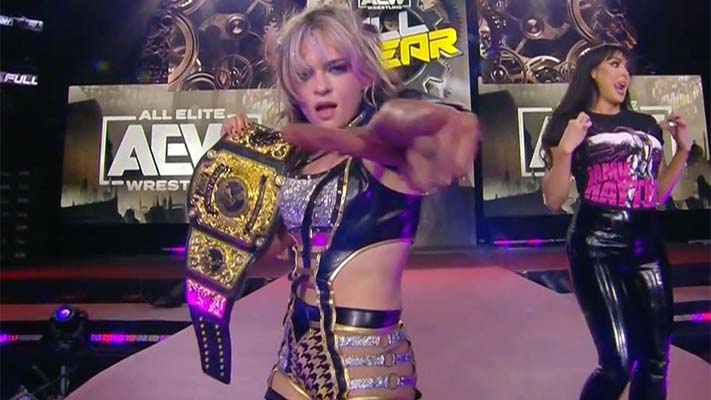 Jamie Hayter Crowned Aew Interim Women’s Champion At Full Gear Video Pwmania Wrestling News