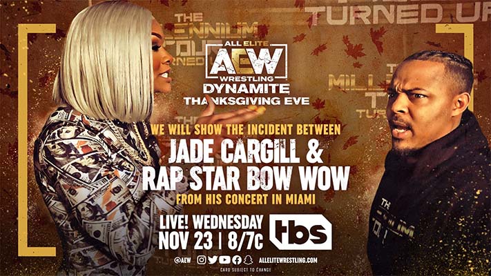 Sound like a Wrestling Plot Line': Security Breaks Up Tense Confrontation  Between AEW Wrestler Jade Cargill and Rapper Bow Wow One Month After the  Rapper Sent Flirtatious Tweets Online