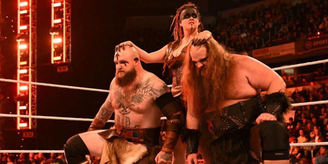 Sarah Logan Returns to WWE with The Viking Raiders