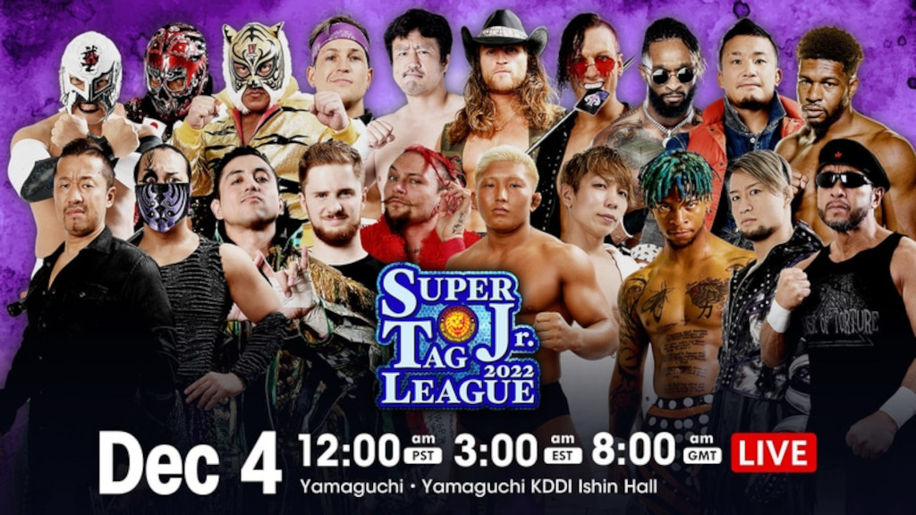 NJPW Super Juniors Tag League Night 7 Results December 4, 2022