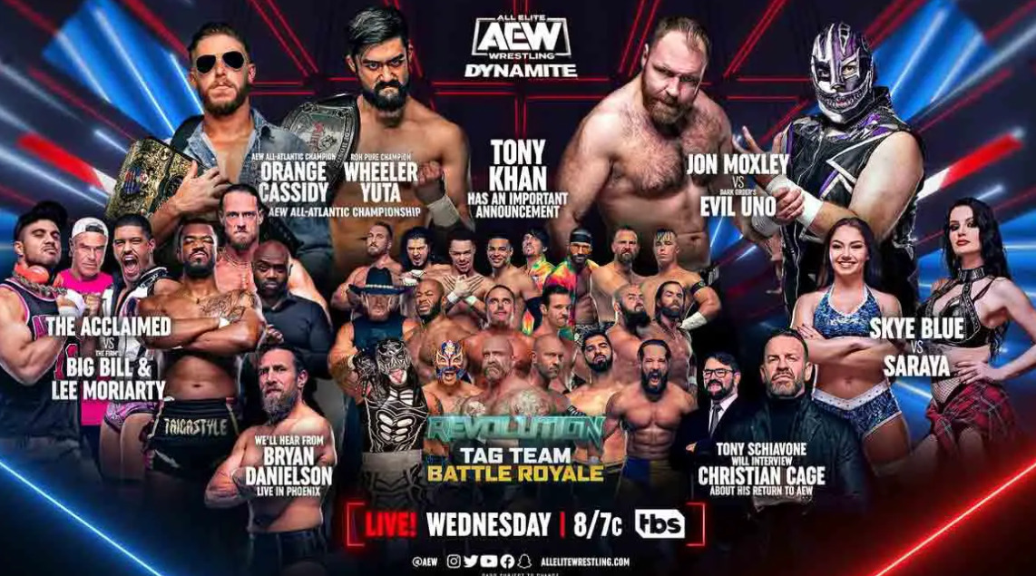 AEW Dynamite Preview For Tonight (2/22/2023) - PWMania - Wrestling News