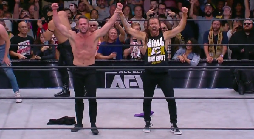 adam cole aew debut