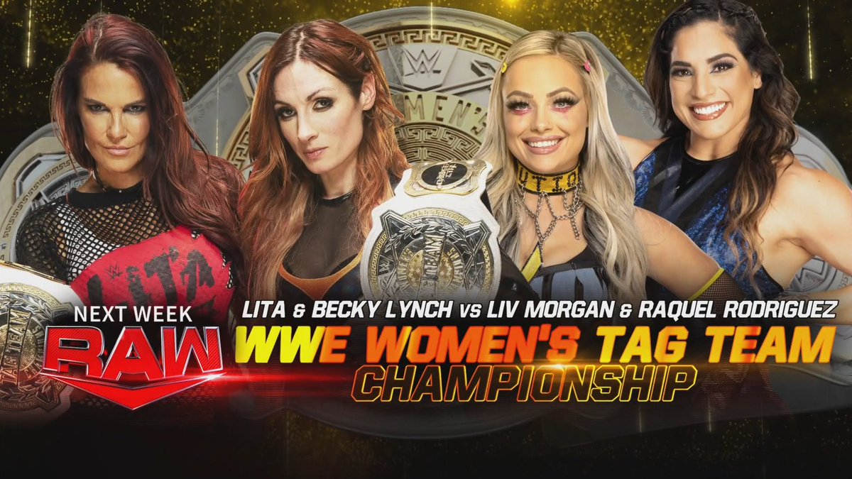 WWE Announces Women’s TagTeam Title Match For Next Week’s RAW