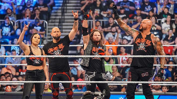 AJ Styles And The OC Return To WWE TV On Friday Night SmackDown ...