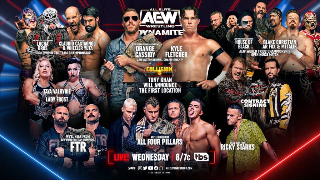 AEW Dynamite Preview For Tonight (5/24/2023): Las Vegas, NV. - PWMania ...