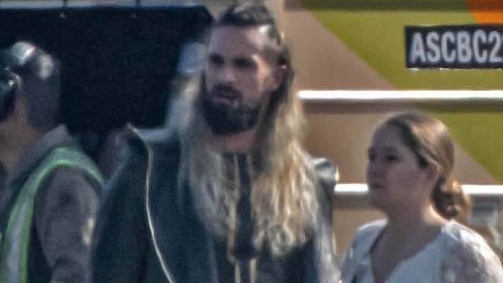 Photo Seth Rollins On Set Of “captain America New World Order” Pwmania Wrestling News