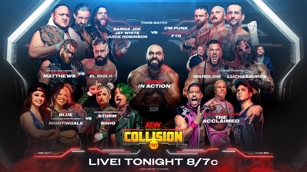 AEW Collision Results June 17, 2023 PWMania Wrestling News