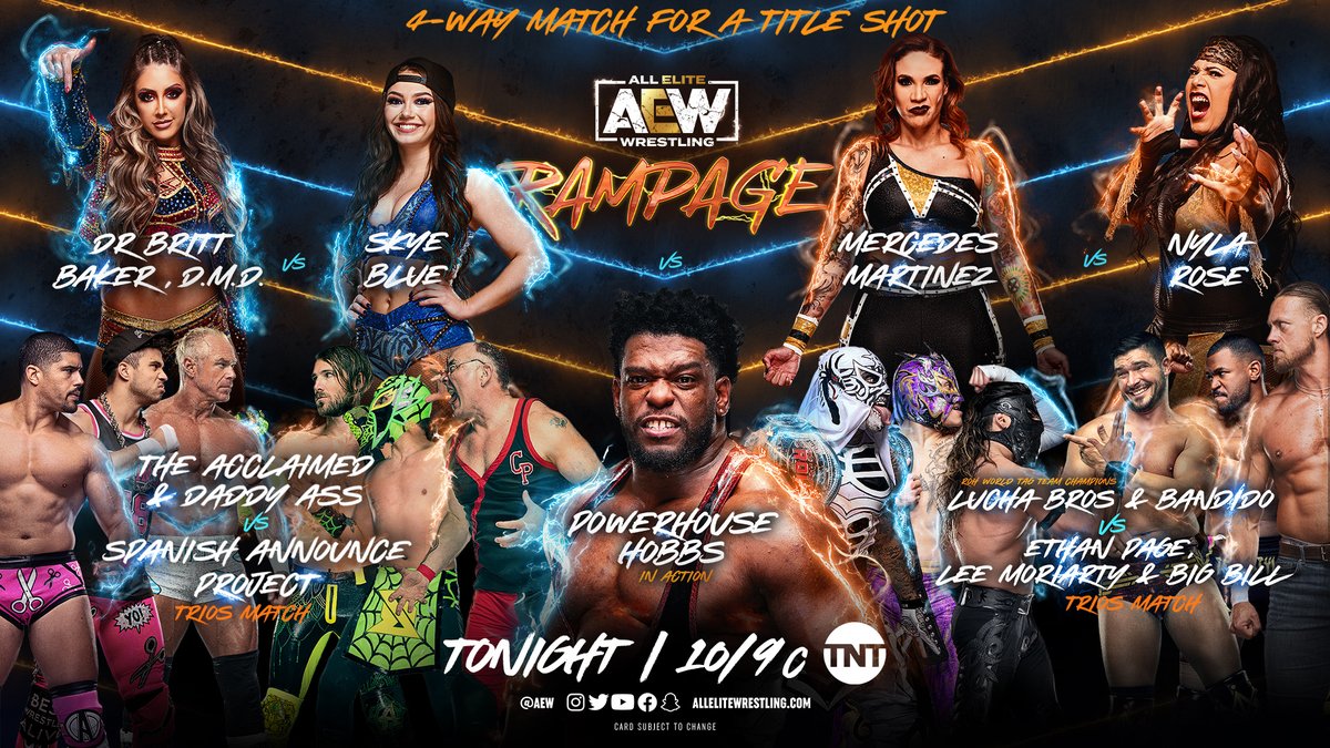 Aew Rampage Results – June 9 2023 Pwmania Wrestling News