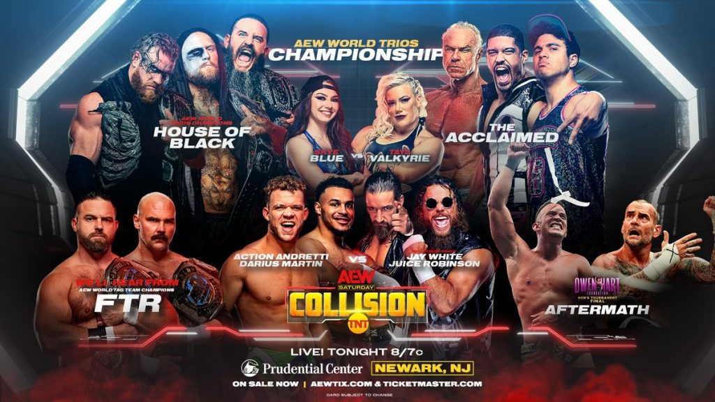 AEW Collision Results – July 22, 2023 - PWMania - Wrestling News