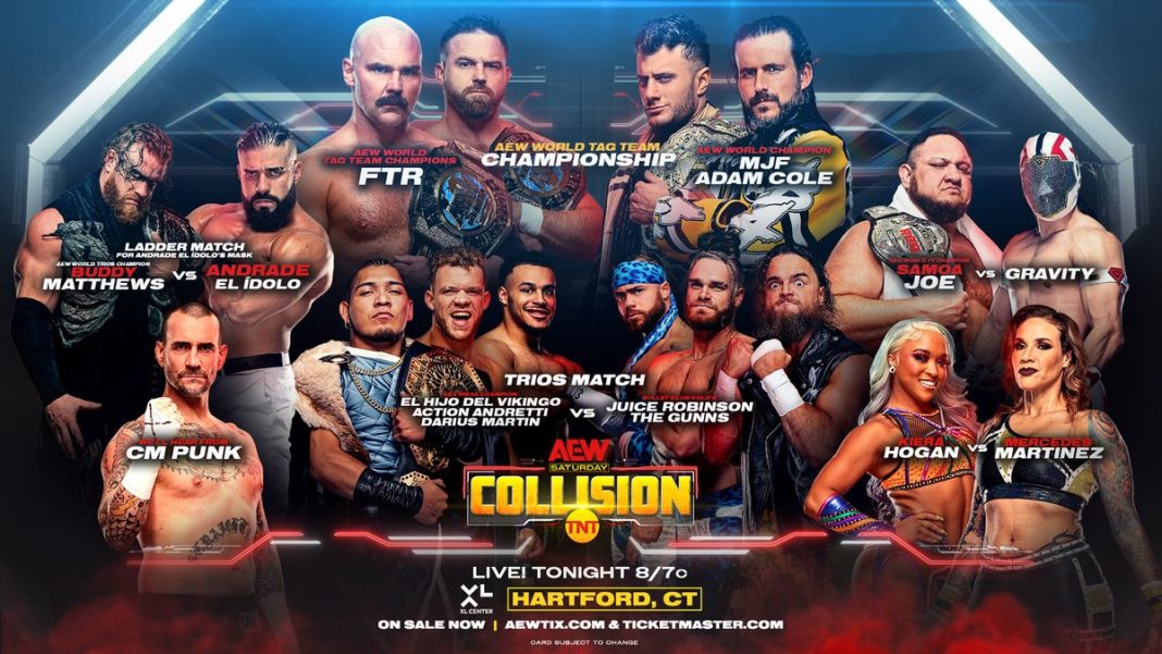 Aew Collision Results July 29 2023 Pwmania Wrestling News 2583