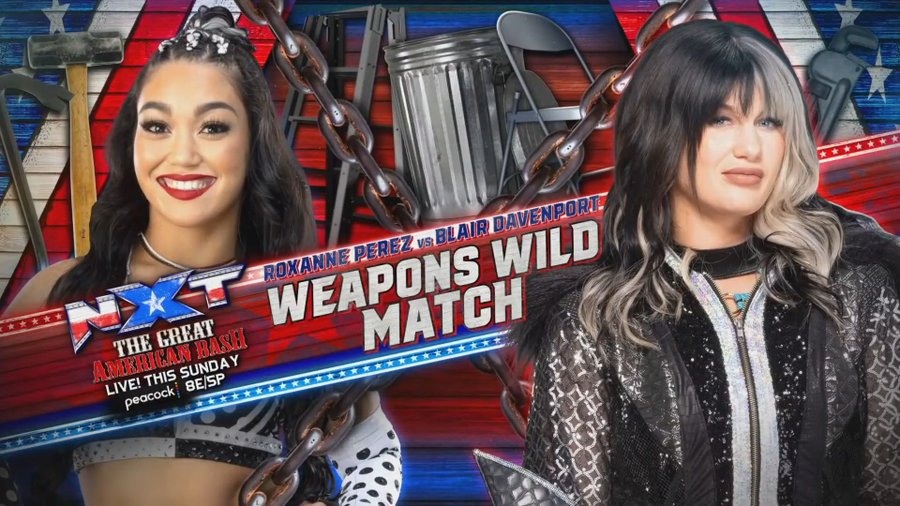 Weapons Wild Match Announced For WWE NXT Great American Bash PWMania