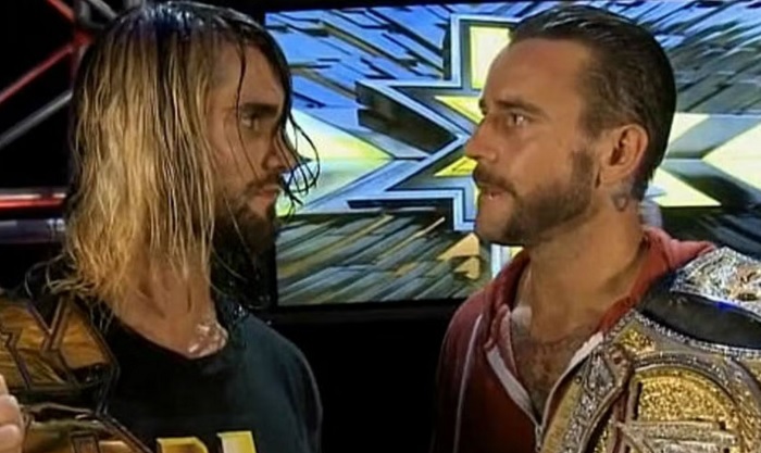 Seth Rollins Recalls Nxt Being Revamped Pictured Being Paired With Cm Punk Pwmania 