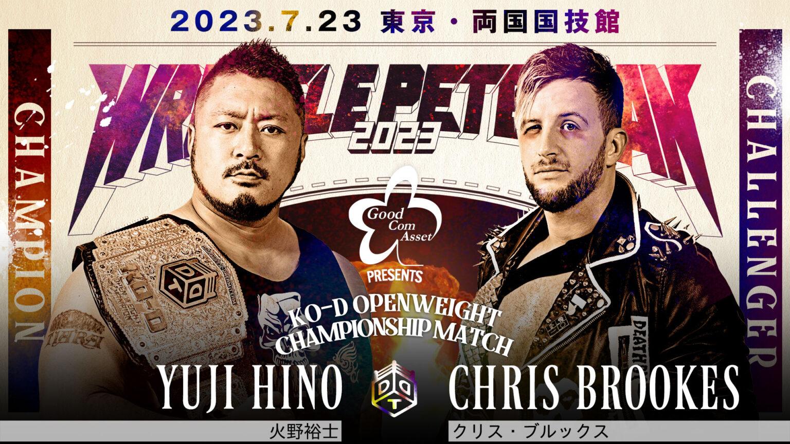 DDT “WRESTLE PETER PAN 2023” Results