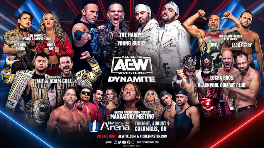 AEW Dynamite Results – August 9, 2023 - PWMania - Wrestling News