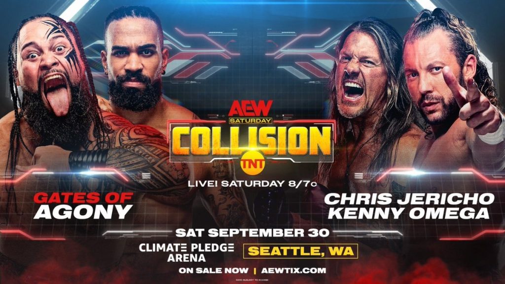 New Match Announced For AEW Collision, Updated Lineup - PWMania ...