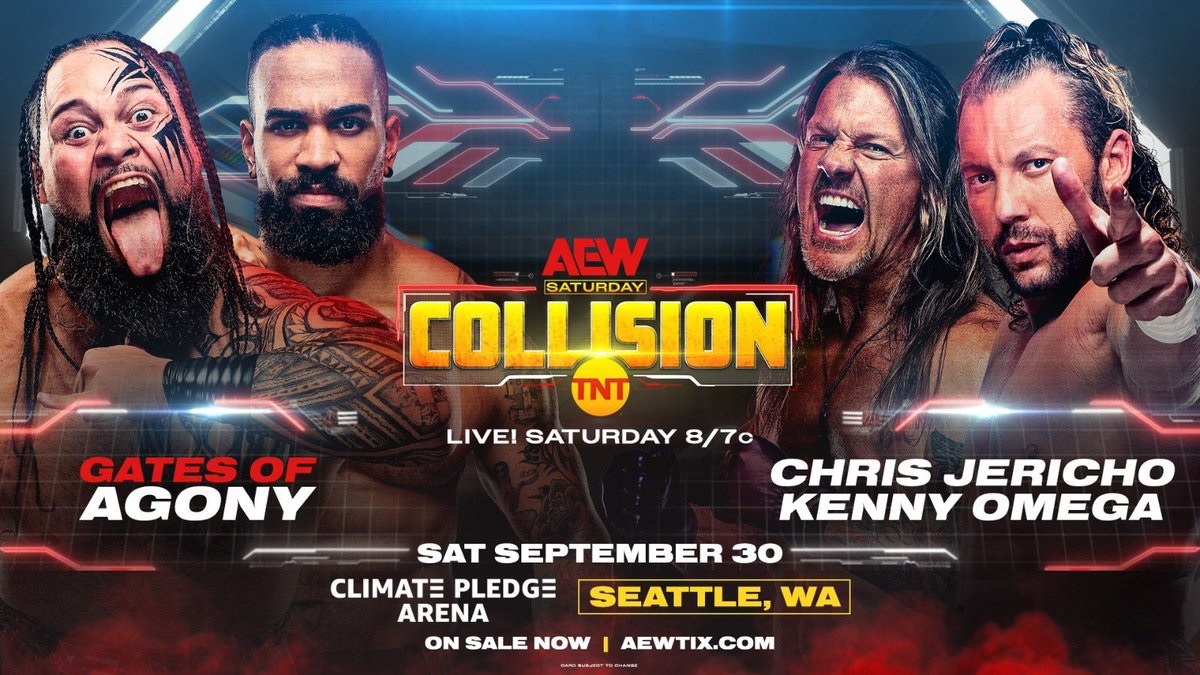 New Match Announced For Aew Collision, Updated Lineup - Pwmania 