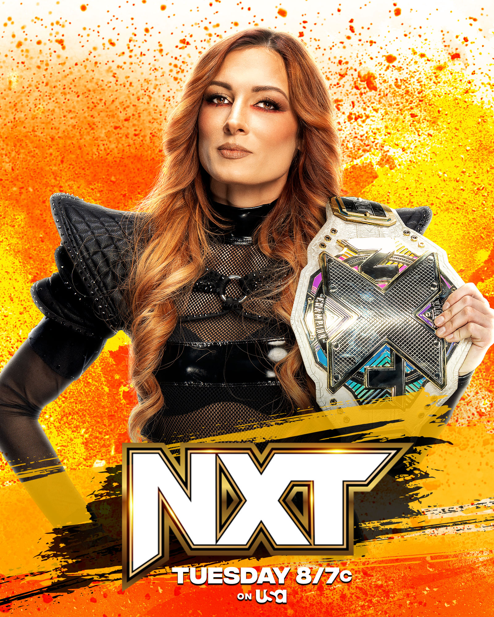 Tuesday Night Just Got New WWE NXT Women's Champion Is Becky Lynch Home  Decor Poster Canvas - Binteez