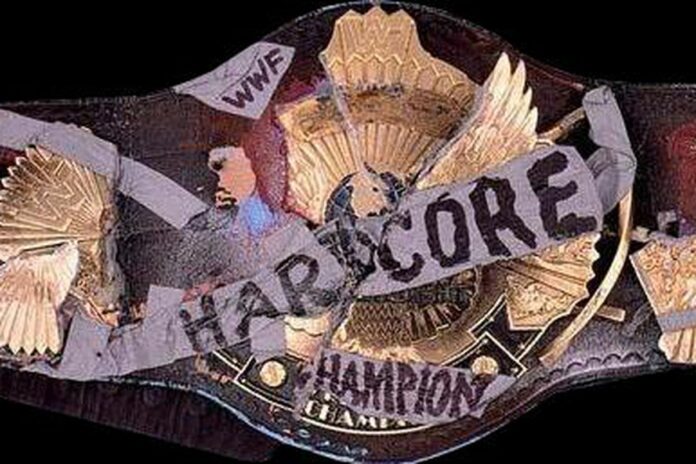 WWE Hard Core Wrestling Championship Belt
