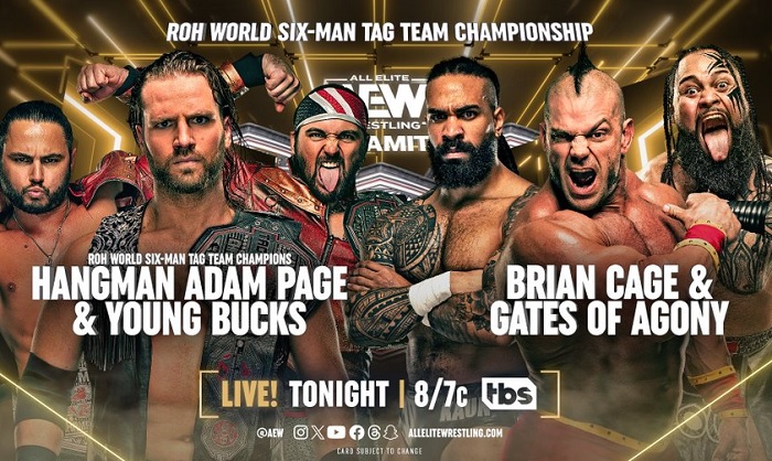 New Title Match Announced For Tonight’s AEW Dynamite, Updated Lineup ...