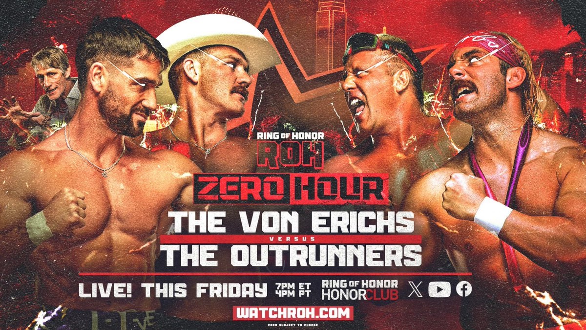 Match Announced For Tonight’s Zero Hour PreShow For ROH Final Battle