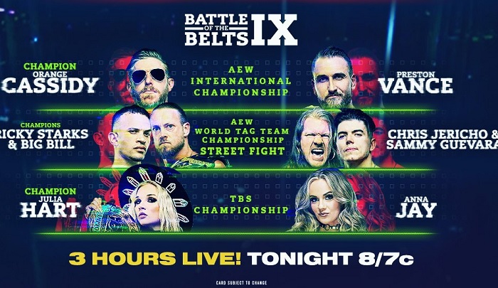 AEW Battle Of The Belts IX Results – January 13, 2024 - PWMania ...