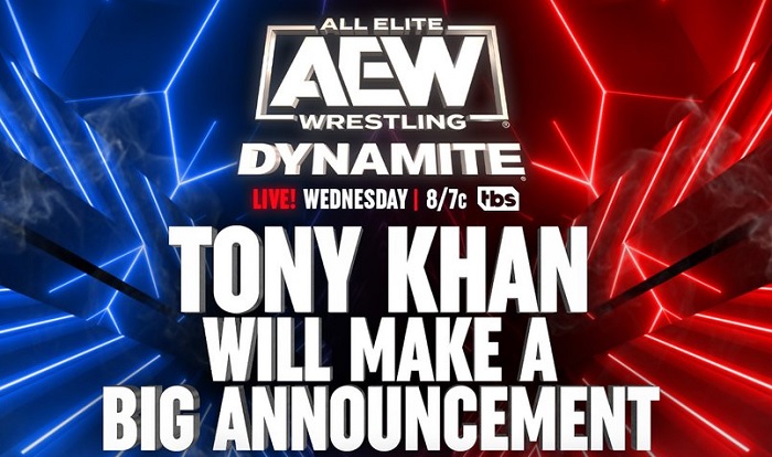 Spoiler: Tony Khan’s “Big Announcement” For Tonight’s AEW Dynamite ...