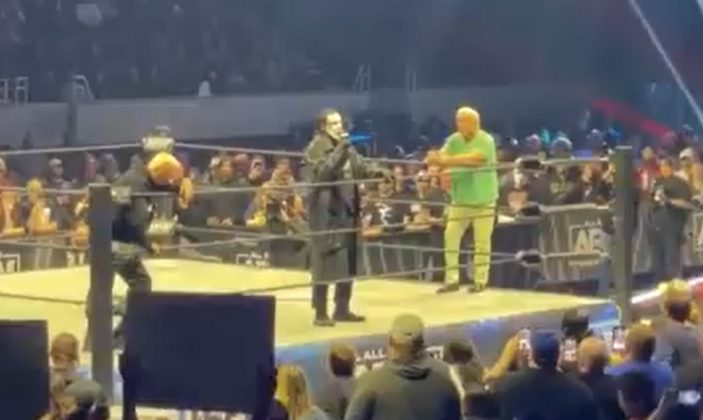 Video: Sting Cuts Post-Show Promo After AEW Dynamite Goes Off Air ...