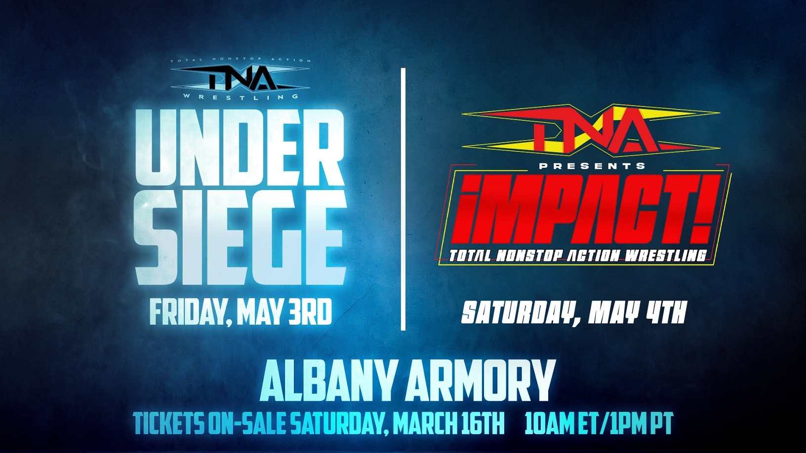 TNA Coming To Albany In May For Under Siege 2024, iMPACT Taping