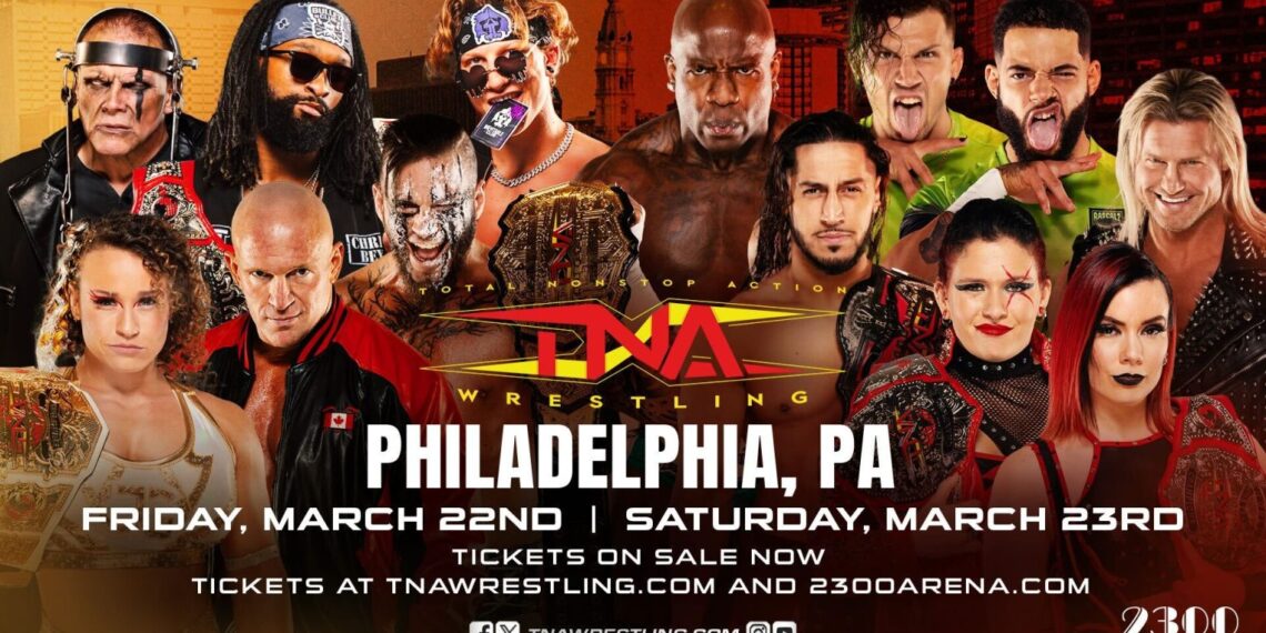 Updated Lineup For Next Weeks Tna Impact On Axs Tv Tapings In Philly Pwmania Wrestling News 