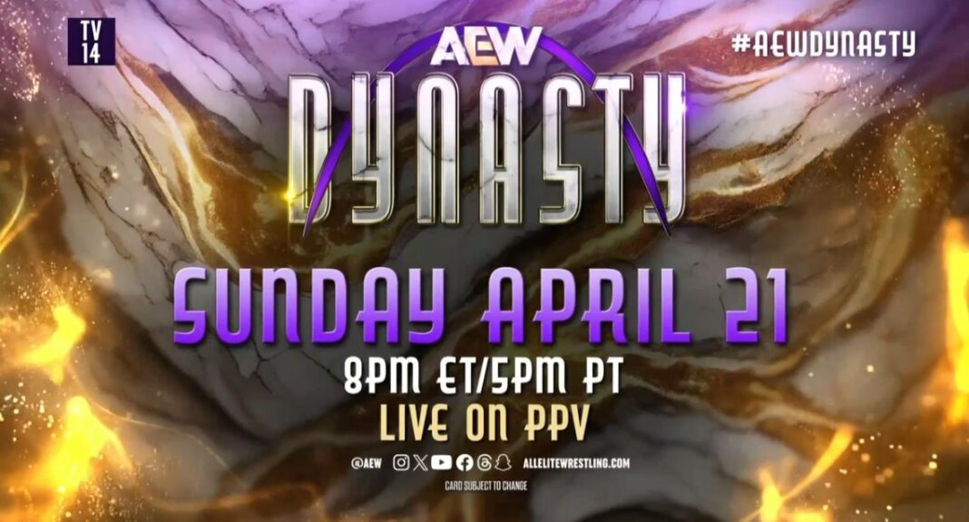 Updated AEW Dynasty 2024 Card, Matches Added PWMania Wrestling News