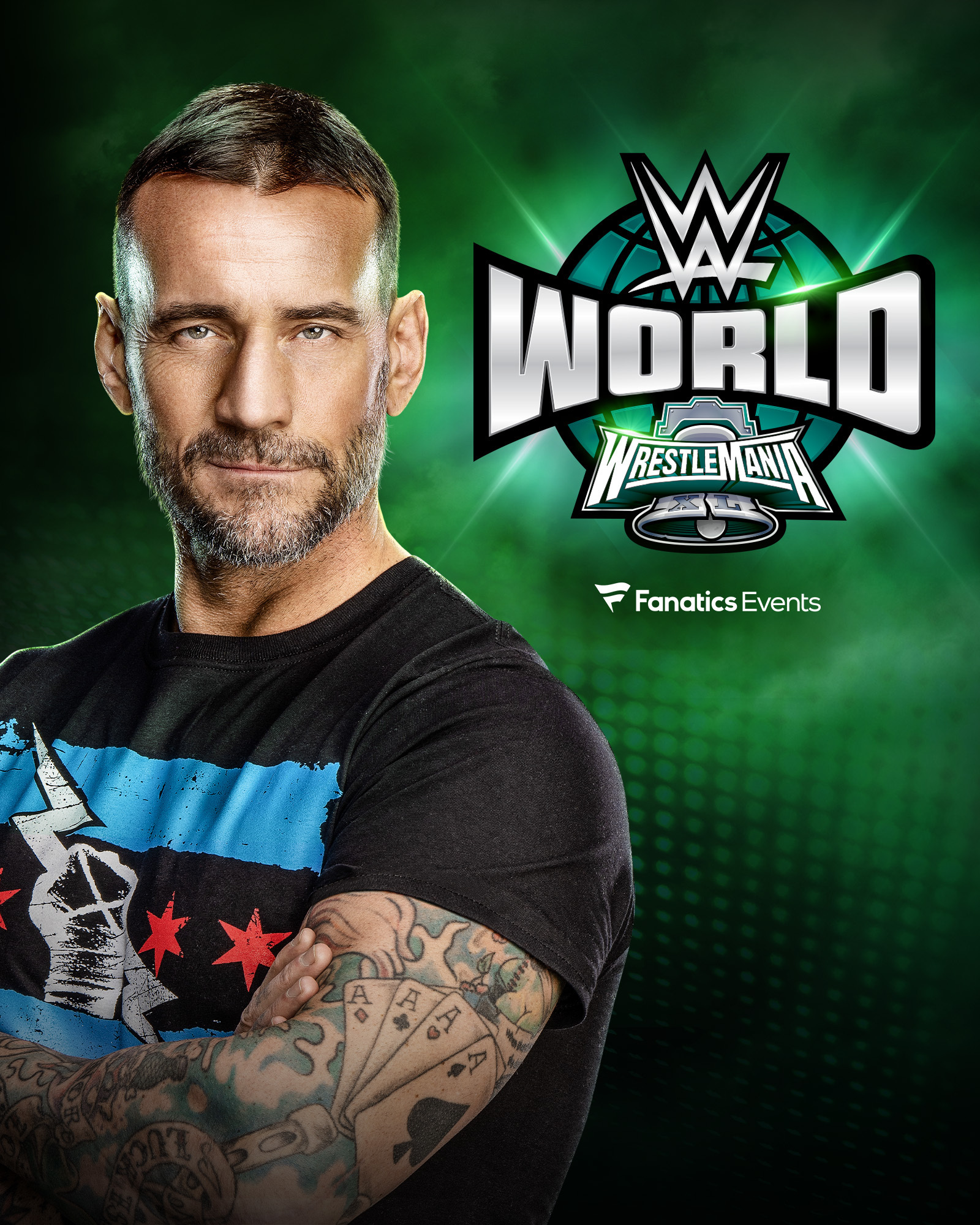 CM Punk Confirmed To Appear At WWE World On WrestleMania 40 Weekend