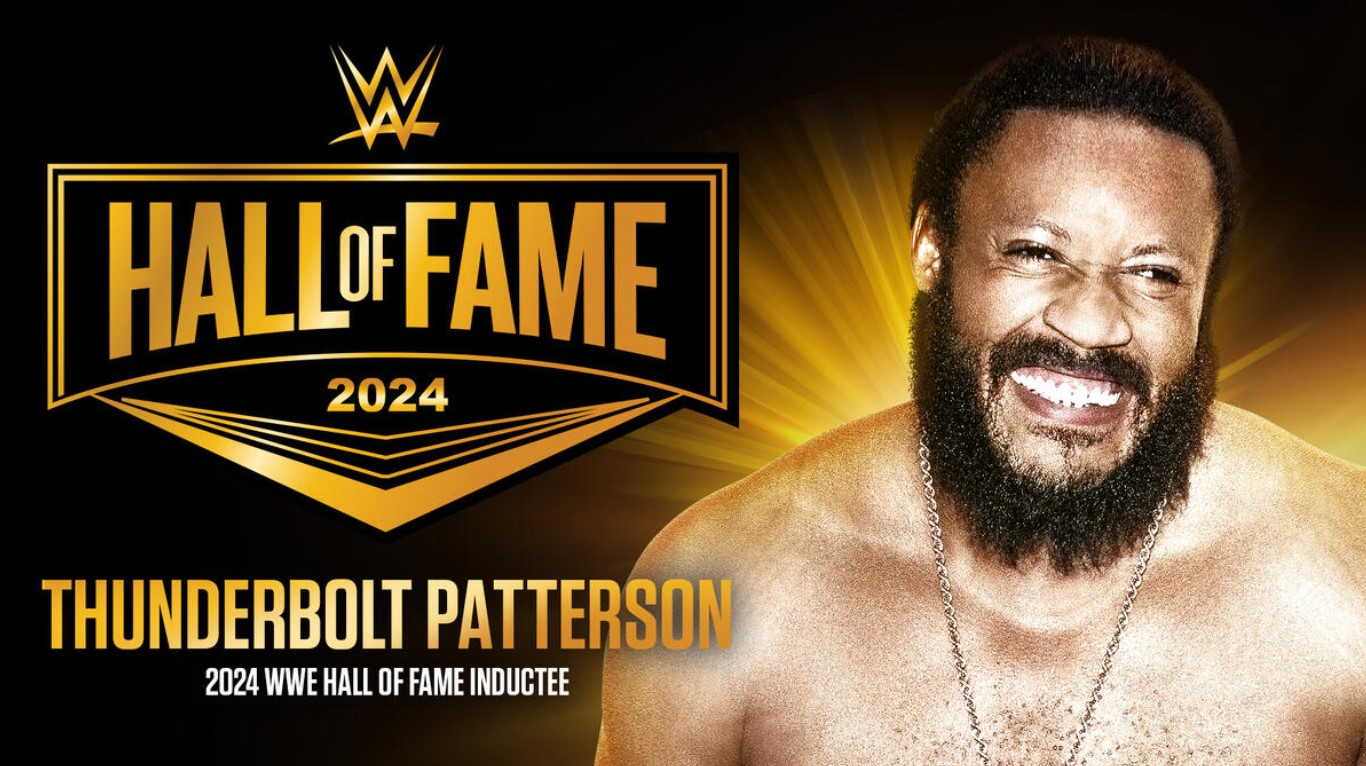 Radio Host To Induct Thunderbolt Patterson Into The WWE Hall Of Fame ...