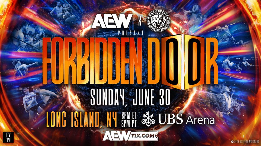 Final LineUp And Favorites For AEW X NJPW Forbidden Door (6/30/2024