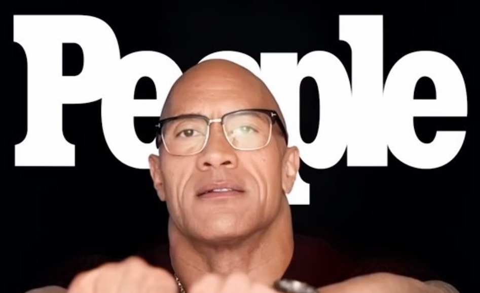 The Rock Talks People Magazine 50th Anniversary Cover, Wmxl Peacock 